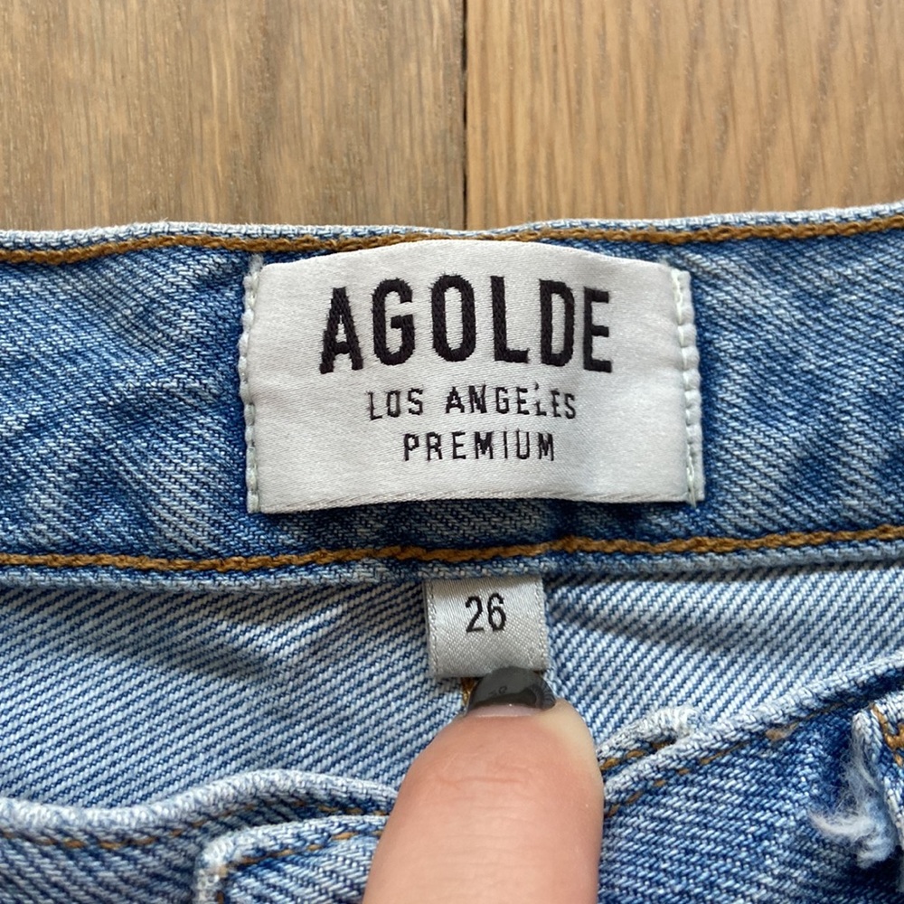 Agolde Remy High Rise Straight Jean - Picture 3 of 5